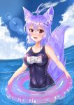  animal_ears cameltoe cocoasabure school_swimsuit swimsuits tail 