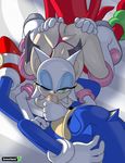  greenhand knuckles_the_echidna rouge_the_bat sega sonic_team sonic_the_hedgehog 