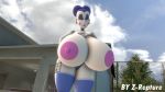  16:9 3d_(artwork) ballora_(fnafsl) big_breasts bikini bikini_bottom breasts clothing digital_media_(artwork) female five_nights_at_freddy&#039;s huge_breasts humanoid machine robot robot_humanoid sister_location solo source_filmmaker swimwear thick_thighs video_games widescreen z-repture 