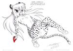  angry anthro anus breasts cheetah english_text felid feline female genitals humor mammal nude paws pinup pose pussy solo text tirashanks_(artist) toony vanilla_(character) 