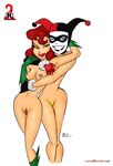  batman bruce_timm dc dcau harley_quinn poison_ivy red_scorpion 