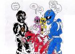  black_ranger blue_ranger mighty_morphin_power_rangers pink_ranger power_rangers red_ranger yellow_ranger 