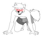  animated anthro bladder bladder_bulge blush bodily_fluids boxer_briefs boxers_(clothing) bulge canid canine canis clothing crying desperate desperation digital_media_(artwork) domestic_dog embarrassed fur genital_fluids goodbiscuit grey_clothing grey_underwear hair male mammal multicolored_clothing multicolored_underwear nipples omorashi open_mouth peeing short_playtime simple_background solo tears two_tone_clothing two_tone_underwear underwear urine watersports wetting 