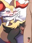  3:4 blush bodily_fluids braixen censored cum cum_in_pussy cum_inside cum_leaking drooling female genital_fluids genitals hi_res human interspecies looking_down lying male male/female mammal missionary_position nintendo on_back one_eye_closed open_mouth penetration penis plusion_d pok&eacute;mon pok&eacute;mon_(species) pok&eacute;philia pussy pussy_juice saliva sex simple_background spiral_eyes stick sweat tears vaginal vaginal_penetration video_games 