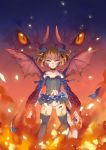  horns shiroi_ume tail thighhighs wings 