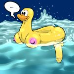  1:1 absurd_res animate_inanimate breasts genitals hentai9ja hi_res inanimate_object inflatable intersex living_inflatable penis rubber_duck 