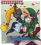  &lt;3 2020 big_butt blush butt cobat dialogue english_text eyes_closed female hi_res humanoid hylian kissing link male male/female midna nintendo text the_legend_of_zelda twili twilight_princess video_games 