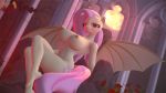  16:9 3d_(artwork) absurd_res anthro anthrofied bat_pony big_breasts breasts crossed_legs detailed_background digital_media_(artwork) equid fangs feet female flutterbat_(mlp) fluttershy_(mlp) friendship_is_magic hasbro hi_res humanoid_feet loveslove mammal membrane_(anatomy) membranous_wings my_little_pony nipples nude plantigrade red_eyes sitting solo toes widescreen wings 