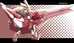  blonde_hair hourai_doll long_hair red_eyes solo touhou weapon yoshi_tama 