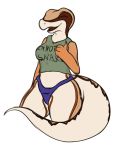  alpha_channel anthro clothing colored_sketch desertic_lizard_(vagoncho) eyes_closed female lizard panties reptile scalie shirt smile solo tagme text text_on_clothing text_on_shirt text_on_topwear topwear underwear vagoncho 