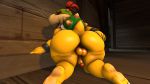  16:9 3d_(artwork) anonymous_artist anthro anus backsack balls bowser_jr. butt digital_media_(artwork) genitals hair hand_on_butt hi_res humanoid_genitalia humanoid_penis koopa looking_back male mario_bros nintendo nude penis ponytail pose presenting presenting_hindquarters scalie shell solo source_filmmaker video_games widescreen 