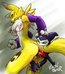  digimon impmon renamon tagme vixen_tamer 