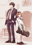  business_suit gunslinger_girl henrietta_(gunslinger_girl) jose_croce nasubi_(toguro_nasu) seifuku 