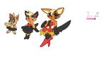 16:9 age_difference ambiguous_gender anasia123 anthro black_tail brown_body brown_fur clothing dress female firinne flamerana flaresice fur hi_res mammal older_female red_clothing red_dress rodent solo widescreen younger_female 