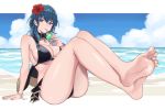  beach byleth_(fire_emblem) byleth_(fire_emblem)_(female) cuboon feet legs 