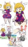  abdominal_bulge alterissue animal_crossing anthro bodily_fluids cum cum_inside domestic_cat duo felid feline felis female fucked_silly genital_fluids genitals herm hi_res intersex lagomorph leporid lipstick makeup mammal monique_(animal_crossing) nintendo penis rabbit tiffany_(animal_crossing) video_games 