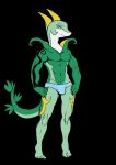  2020 abs anthro anthrofied athlete athletic athletic_anthro athletic_male blue_eyes bulge byondrage clothing comic elemental_creature flora_fauna green_body green_scales hands_on_hips hi_res leaf leg_markings long_tail male markings mostly_nude nintendo ourboiroy plant pok&eacute;mon pok&eacute;mon_(species) reptile scales scalie serperior soccer_player solo tattoo the_giga_competition thong tiptoes underwear video_games 