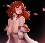  breasts celica_(fire_emblem) daria_leonova dress fire_emblem nipples topless 