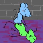  1:1 bodily_fluids cum digital_media_(artwork) duo feral frottage genital_fluids grinding hi_res lying male male/male mammal muffinlewds murid murine on_back pixel_(artwork) rat rodent rubbing_penis sewer_rave sex 