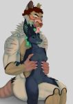 absurd_res anthro basil_eisen big_feet blush bodily_fluids claws dragon duo feet female hi_res hungry licking male male/female mammal murid murine nipples piercing rat rodent saliva scar scared size_difference sulfur_(evetheone) tongue tongue_out toxic_soda were wererat wererodent 