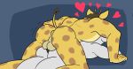  &lt;3 anal anal_penetration anthro anthro_on_anthro anthro_penetrated anthro_penetrating anthro_penetrating_anthro anus balls duo from_behind_position genitals giraffe giraffid happyroadkill hi_res male male/male male_penetrated male_penetrating male_penetrating_male mammal marsupial nude penetration penile penile_penetration penis phalangeriform sex simple_background speed_bump_position 