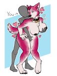  &lt;3 2020 3:4 4_toes 5_fingers a-pony alpha_channel ambiguous_gender anthro belly big_breasts black_nails black_nipples black_nose black_pawpads blue_eyes bodily_fluids breast_fondling breasts canid canine canis collar colored_nails curvy_figure digital_media_(artwork) digitigrade dog_tags domestic_dog drooling duo english_text female female/ambiguous fingers fluffy fondling from_behind_position fur half-lidded_eyes hand_between_legs hand_on_breast hi_res humanoid husky mammal nails nipples nordic_sled_dog nude open_mouth pawpads saliva sex signature simple_background spitz standing text toes tongue tongue_out transparent_background voluptuous white_belly wide_hips ych_(character) 