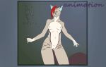  animated anthro breasts butt commission_art dancing domestic_cat felid feline felis female flat_colors genitals mammal nipples pussy roxyshadowfang short_playtime sipuha solo 