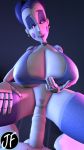  3d_(artwork) 9:16 animatronic baby_(fnafsl) ballora_(fnafsl) bed bedroom big_breasts big_penis blue_hair bra breasts circus_baby_(fnaf) clothing digital_media_(artwork) duo female five_nights_at_freddy&#039;s furniture genitals glowing glowing_eyes hair hi_res huge_breasts huge_penis humanoid jollyferret leggings legwear machine male male/female night penis photoshop purple_eyes robot robot_humanoid sister_location source_filmmaker thigh_gap underwear video_games 