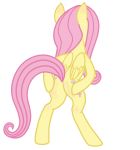  animated blushed butt dancing equid equine female flutterbutt fluttershy_(mlp) fluttershyfann80085 friendship_is_magic hasbro horse mammal my_little_pony pegasus pony short_playtime shy solo vector wiggle wings 