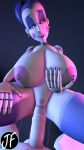  3d_(artwork) 9:16 animatronic baby_(fnafsl) ballora_(fnafsl) bed bedroom bedroom_setting big_breasts big_penis blue_hair breast_grab breasts circus_baby_(fnaf) clothing digital_media_(artwork) duo female female/female five_nights_at_freddy&#039;s furniture genitals glowing glowing_eyes hair hand_on_breast hi_res huge_breasts huge_penis humanoid intersex intersex/female jollyferret leggings legwear machine penetration penis photoshop purple_eyes pussy robot robot_humanoid sister_location smile source_filmmaker thigh_gap vaginal vaginal_penetration video_games 