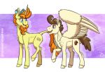  2020 accessory aged_up alpha_channel blue_eyes brother brother_and_sister brown_eyes brown_hair equid equine female friendship_is_magic hair hair_accessory hair_bow hair_ribbon hasbro hi_res horn inuhoshi-to-darkpen male mammal my_little_pony orange_hair pegasus pound_cake_(mlp) pumpkin_cake_(mlp) ribbons sibling sister unicorn wings 