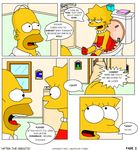  bart_simpson comic itomic lisa_simpson the_simpsons 