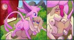  anthro anthro_on_feral anthro_penetrated bestiality birth bodily_fluids bunseason cervix cum cum_in_uterus cum_inside cutaway detailed_background digital_media_(artwork) duo eevee eeveelution egg ejaculation espeon eye_contact fellatio female female_penetrated feral feral_penetrating feral_penetrating_anthro genital_fluids genitals hi_res hybrid impregnation internal knot looking_at_another looking_at_partner lopunny lying male male/female male_penetrating male_penetrating_female mammal multiple_scenes nintendo nude on_back on_ground onomatopoeia oral outside oviposition ovum paws penetration penile penile_penetration penis pok&eacute;mon pok&eacute;mon_(species) pussy pussy_juice sex signature sound_effects sperm_cell text uterus vaginal vaginal_penetration video_games 