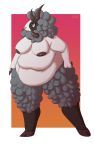  absurd_res anthro big_breasts bovid breasts caprine dubwool female fur goat hair hi_res huge_breasts mammal nintendo nipples obese obese_anthro obese_female overweight overweight_anthro overweight_female pok&eacute;mon pok&eacute;mon_(species) solo standing video_games whooperscooper wool_(fur) 