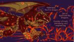  barazoku dragon fantasy fire himbo invalid_color male male/male muscular scalie 
