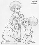  boondocks huey_freeman jazmine_dubois raylude sara_dubois 