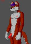  absurd_res anthro canid canine hi_res male male/male mammal rockeythelombax solo 