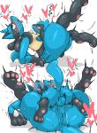  &lt;3 absurd_res anthro anthro_on_anthro anthro_penetrated anthro_penetrating anthro_penetrating_anthro anus baby_pok&eacute;mon balls bodily_fluids canid canine canis duo enigi09 female female_penetrated genital_fluids genitals hi_res larger_female larger_penetrated lucario lying male male/female male_penetrating male_penetrating_female mammal mating_press nintendo on_back penetration pok&eacute;mon pok&eacute;mon_(species) pussy_juice riolu sex size_difference small_dom_big_sub smaller_male spread_legs spreading vaginal vaginal_penetration video_games 
