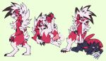 anal anthro blush bodily_fluids breasts butt butt_grab colored cum cum_in_ass cum_inside disembodied_penis duo female fluffy from_behind_position fur genital_fluids genitals hand_on_butt looking_pleasured lycanroc male male/female male/male midnight_lycanroc mounting nintendo paws penis pok&eacute;mon pok&eacute;mon_(species) presenting presenting_hindquarters red_body red_fur sex small_breasts smile snackhorse sweat tongue tongue_out video_games weavile white_body white_fur 