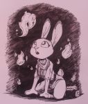  2020 absurd_res anthro clothed clothing dipstick_ears disney female fur hi_res inktober judy_hopps lagomorph leporid mammal multicolored_ears rabbit signature theblueberrycarrots traditional_media_(artwork) will-o-wisp zootopia 