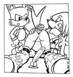  jiky knuckles_the_echidna sonic_riders sonic_team tails wave_the_swallow 
