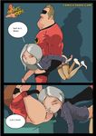  comic disney helen_parr mirage pixar robert_parr the_incredibles 