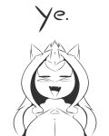  4:5 absurd_res anthro blush breasts bust_portrait chibi cleavage clothed clothing eyes_closed fangs female hi_res latias legendary_pok&eacute;mon lewdtias monochrome nintendo open_mouth pok&eacute;mon pok&eacute;mon_(species) portrait quin-nsfw solo text video_games 