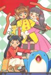  card_captor_sakura daidouji_tomoyo heels kinomoto_sakura li_meiling madhouse possible_duplicate thighhighs 