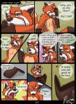  after_sex ailurid buttplug comic dialogue english_text hi_res male mammal red_panda roxythefoxy sex_toy solo stolen text thief waking_up wallet 