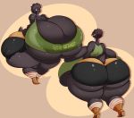  absurd_res anthro avian big_breasts bird breasts clothing emu female hi_res huge_breasts huge_thighs hyper hyper_breasts hyper_thighs jaeh non-mammal_breasts obese obese_anthro obese_female overweight overweight_anthro overweight_female ratite solo thick_thighs 