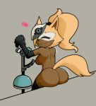  anthro blonde_hair blush bodily_fluids breasts brown_body brown_fur butt canid canine canis digital_media_(artwork) edit eyes_closed fangs female freepancakes fur hair hi_res idw_publishing mammal nude ponytail sex_toy simple_background sitting smile solo solo_focus sonic_the_hedgehog_(comics) sonic_the_hedgehog_(idw) sonic_the_hedgehog_(series) sweat teeth vibrator whisper_the_wolf yellow_body yellow_fur 