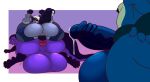  animal_humanoid anthro anus balls big_balls big_penis cum_leaking da3riusus erection fangs genitals group hi_res huge_balls huge_penis humanoid hyper hyper_balls hyper_genitalia hyper_penis leaking_precum lucario male male/male mammal mephitid nerif_(nerif) nintendo penis pok&eacute;mon pok&eacute;mon_(species) presenting presenting_anus reptile reptile_humanoid scalie scalie_humanoid skunk snake_humanoid teasing vein veiny_penis video_games 