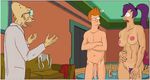  fry furronika futurama hubert_j_farnsworth turanga_leela 