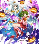  chiki cleavage dress fire_emblem fire_emblem:_rekka_no_ken fire_emblem:_shin_ankoku_ryuu_to_hikari_no_ken fire_emblem_heroes halloween heels horns ninian nintendo ordan pointy_ears tail torn_clothes wings 